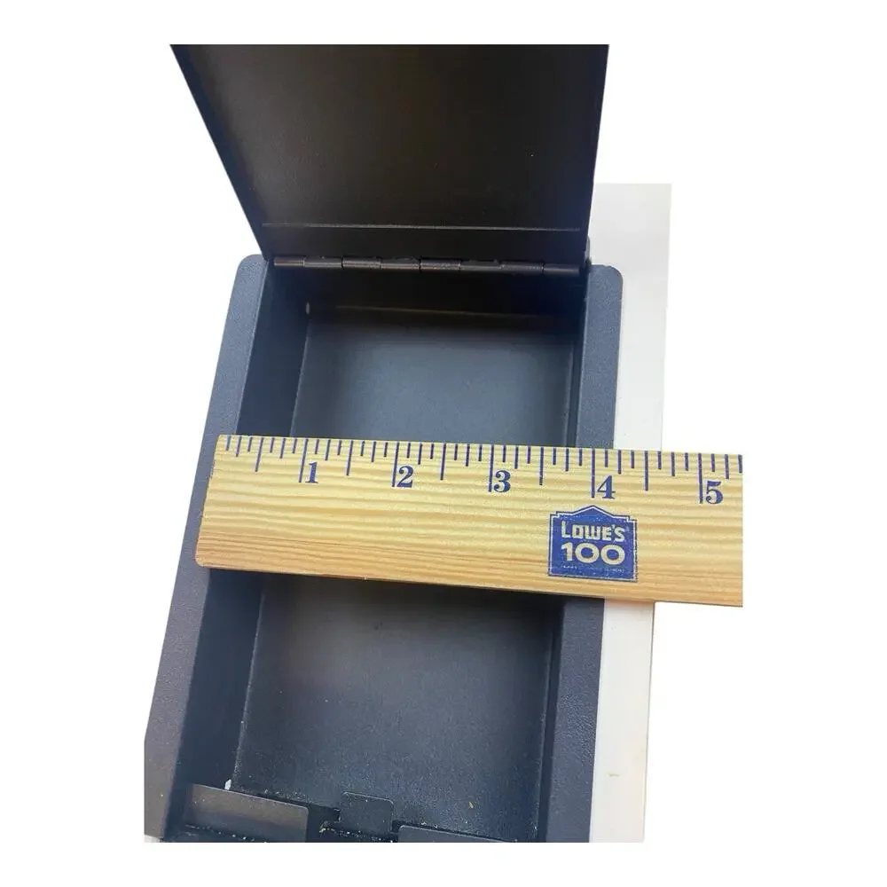 Diversion Book Safe Key Lock Secret Hidden Metal Lock Box Money Alice In Wonderl